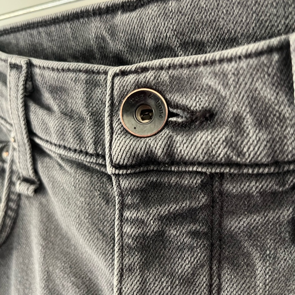 rag & bone Men's Gray Slim Jeans - Picture 3 of 15